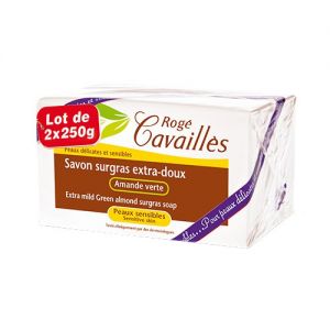 Roge Cavailles Savon Surgras Amande 2x250gr