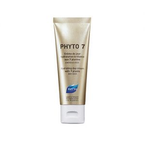 Phyto Phyto 7 Crème De Jour Hydratation Brillance Aux 7 Plantes Cheveux Secs 50ml