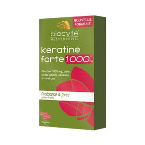 Biocyte Keratine Forte 1g 40 gélules