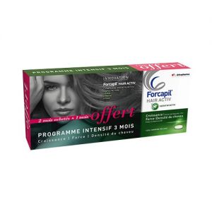 Forcapil Hairactiv lot 3X30 comprimés