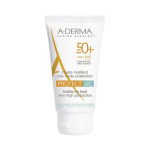 A-derma Protect Fluide matifiant très haute protection SPF 50+ 40ml