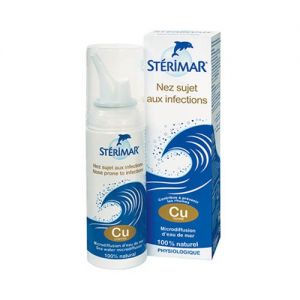 Stérimar nez sujet aux infections cuivre 100 ml bébé/enfant/adulte