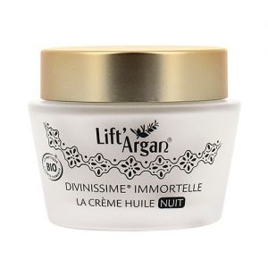 Lift Argan La Crème huile nuit Divinissime Immortelle 50 ml