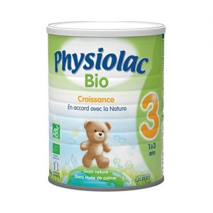 Physiolac Lait infantile Bio croissance 900g