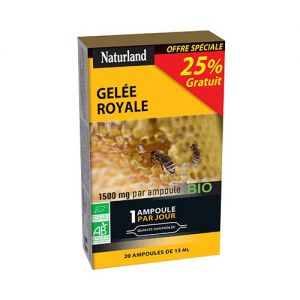 Gelée royale Bio - 20 Ampoules