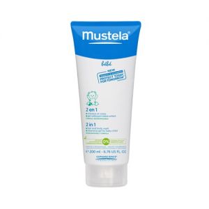 Mustela 2 En 1 Cheveux et Corps 200ml