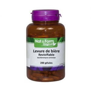 Nat & Form Levure de bière revivifiable 200 gélules