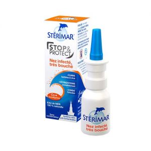 Stérimar stop & protect nez infecté trés bouché pulvérisateur 20 ml enfant/adulte à partir de 3 ans