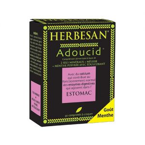Herbesan Adoucid Menthe 30 comprimés