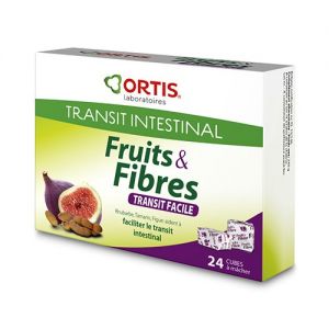 Ortis fruits & fibres transit facile 24 cubes