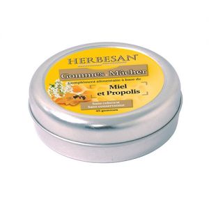 Herbesan Gommes Miel Propolis 45 gommes