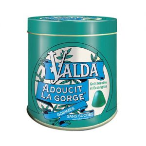 Valda sans sucre 160gr