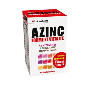 Azinc Forme et Vitalité gélules 60 gélules