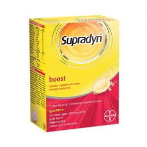 Supradyn Boost Effervescent 20 Comprimes