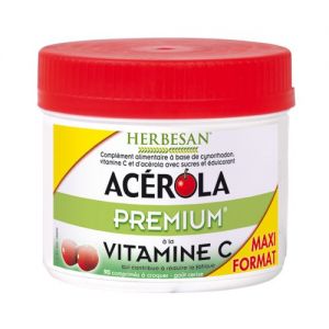 Herbesan Acérola Premium Maxi Pot 90 comprimés