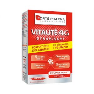 Forte Pharma Vitalite 4G 30 Ampoules