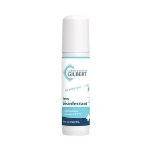 Laboratoires Gilbert Spray désinfectant chlorhexidine 0,2% 100ml