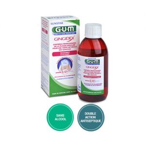 GUM GINGIDEX Bain de bouche  0,12% 300 ml