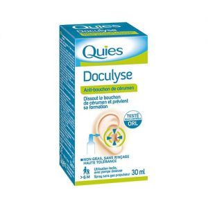 QUIES DOCULYSE Spray auriculaire anti-bouchon de cérumen - flacon 30ml