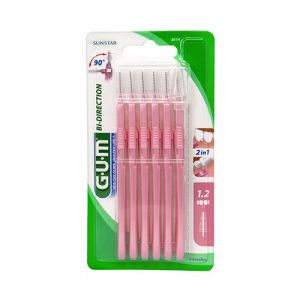 GUM BI-DIRECTION Brossette interdentaire 1,2 mm 