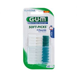 GUM SOFT PICKS Bâtonnet interdentaire Original Large x40