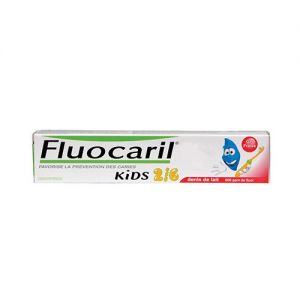 Fluocaril dentifrice Kids 2/6 ans gel fraise tube 50ml