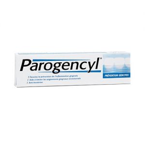 Parogencyl pâte dentifrice Prévention gencives, goût menthe 75ml