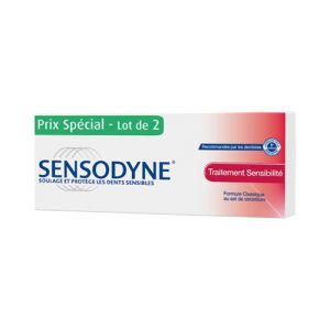 Sensodyne Traitement Sensibilité bitube 2x75ml