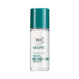 Roc Keops Déodorant à Bille, Sans Alcool, Efficacité 48h 30ml