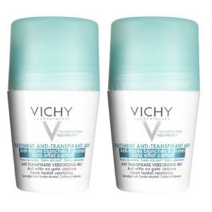 Vichy Lot*2 Anti Transpirant Bille Anti-Trace 2X50ml