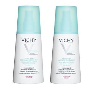 Vichy Lot*2 Deodorant Vaporisateur Fruité 2X100ml