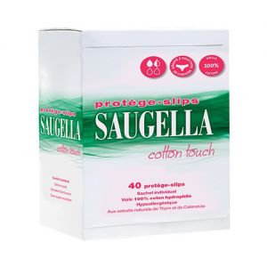 Saugella Cotton Touch Proteges Slips Boîte de 40