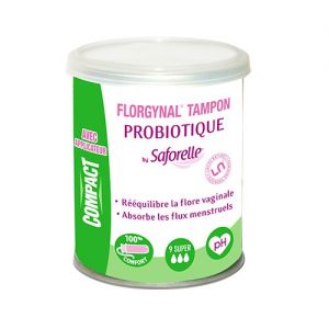 Florgynal Tampon Super Avec Applicateur Boite de 9