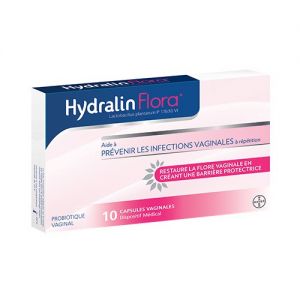 Hydralin Flora 10 capsules vaginales