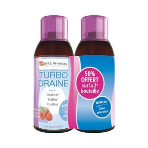 Forte Pharma Turbodraine Framboise 2X 500ml
