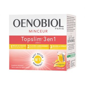 Oenobiol Top Slim 3 en 1 Agrumes 14 sticks