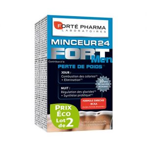 Forte Pharma Lot De 2 Minceur 24 Fort Men 2 x 28 comprimés
