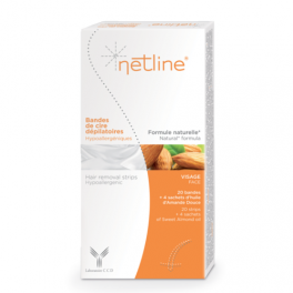 Netline Bandes Depilatoires Visage