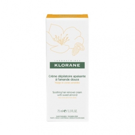 Klorane Crème dépilatoire Zones Sensibles 75ml