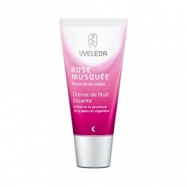 Weleda Crème de Nuit lissante à la Rose musquée bio 30ml