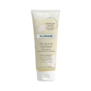 Klorane Gel douche surgras «Douceur Lactée» 200ml